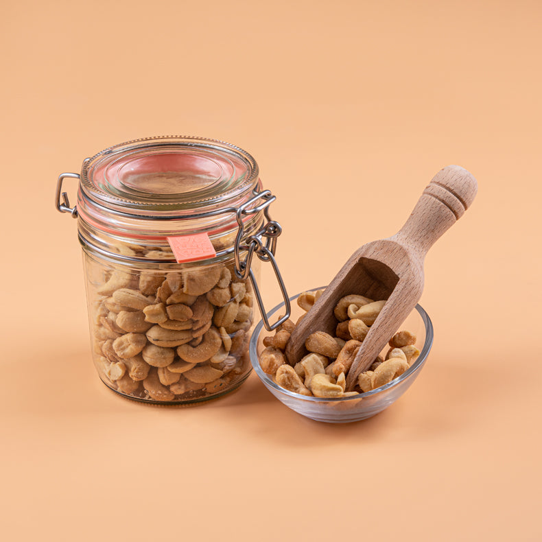 Cashewnoten, gebrand en ongezouten