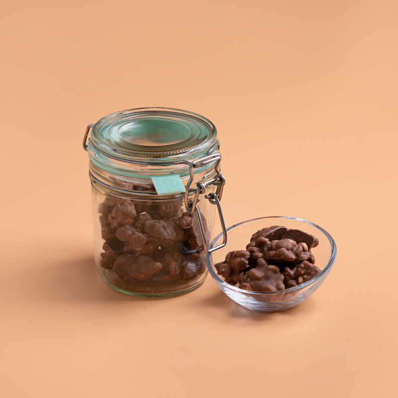 Chocolade cookie fudge rotsjes, melk