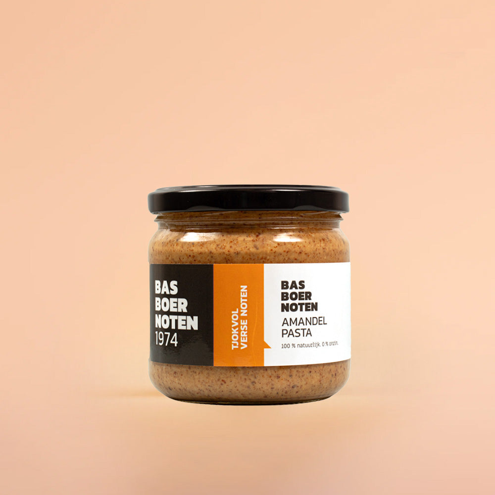 Amandelpasta, 100% vers gebrand