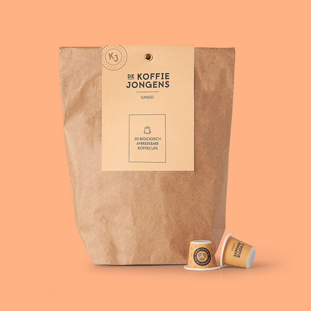 Lungo koffie cups, 50 stuks