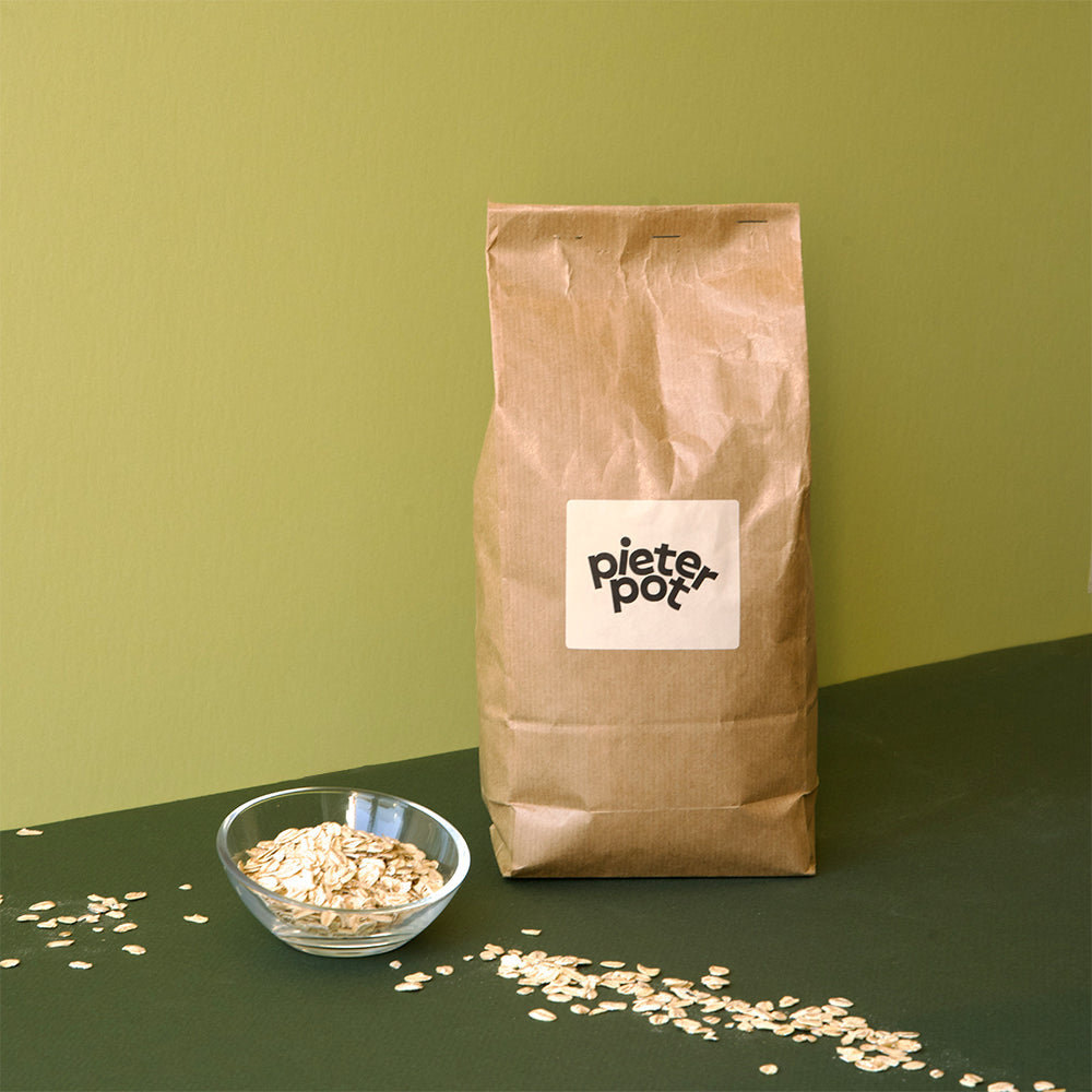 Bio havervlokken - navulzak