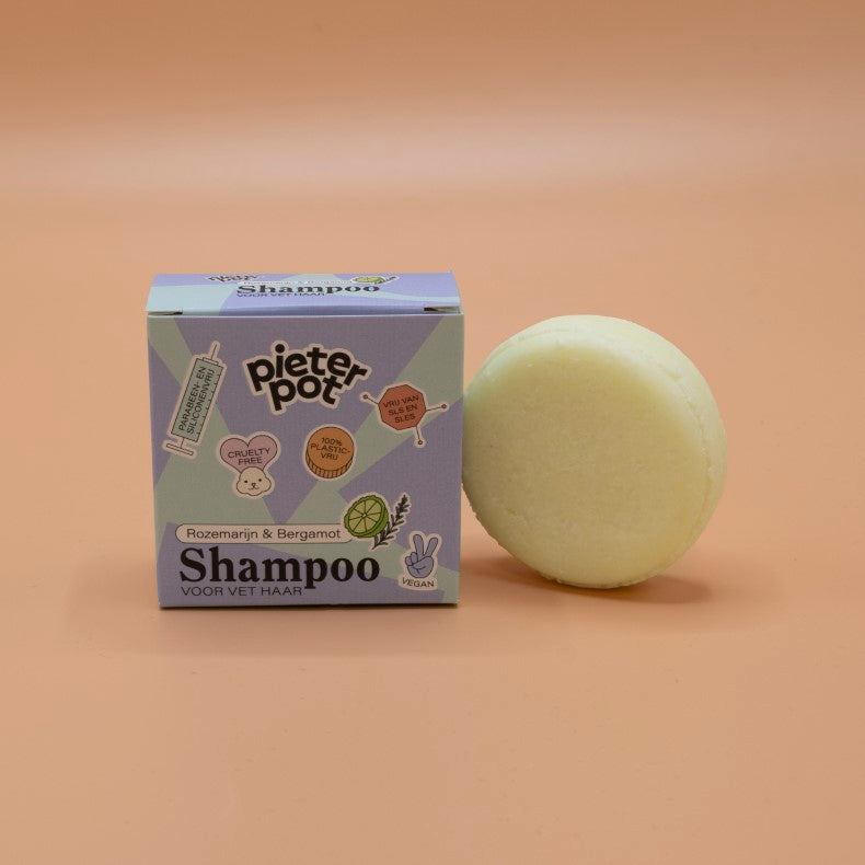 Shampoo bar, rozemarijn & bergamot