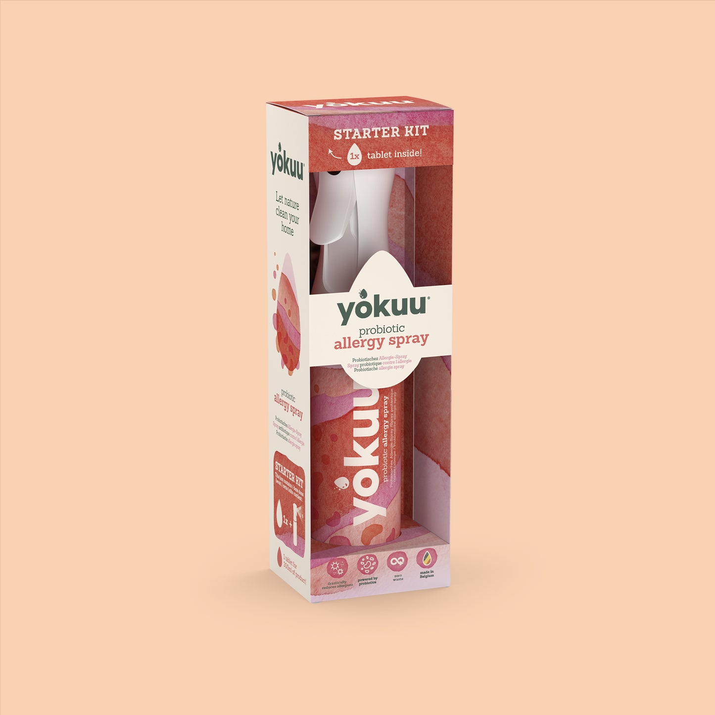 Yokuu allergenen spray starterkit
