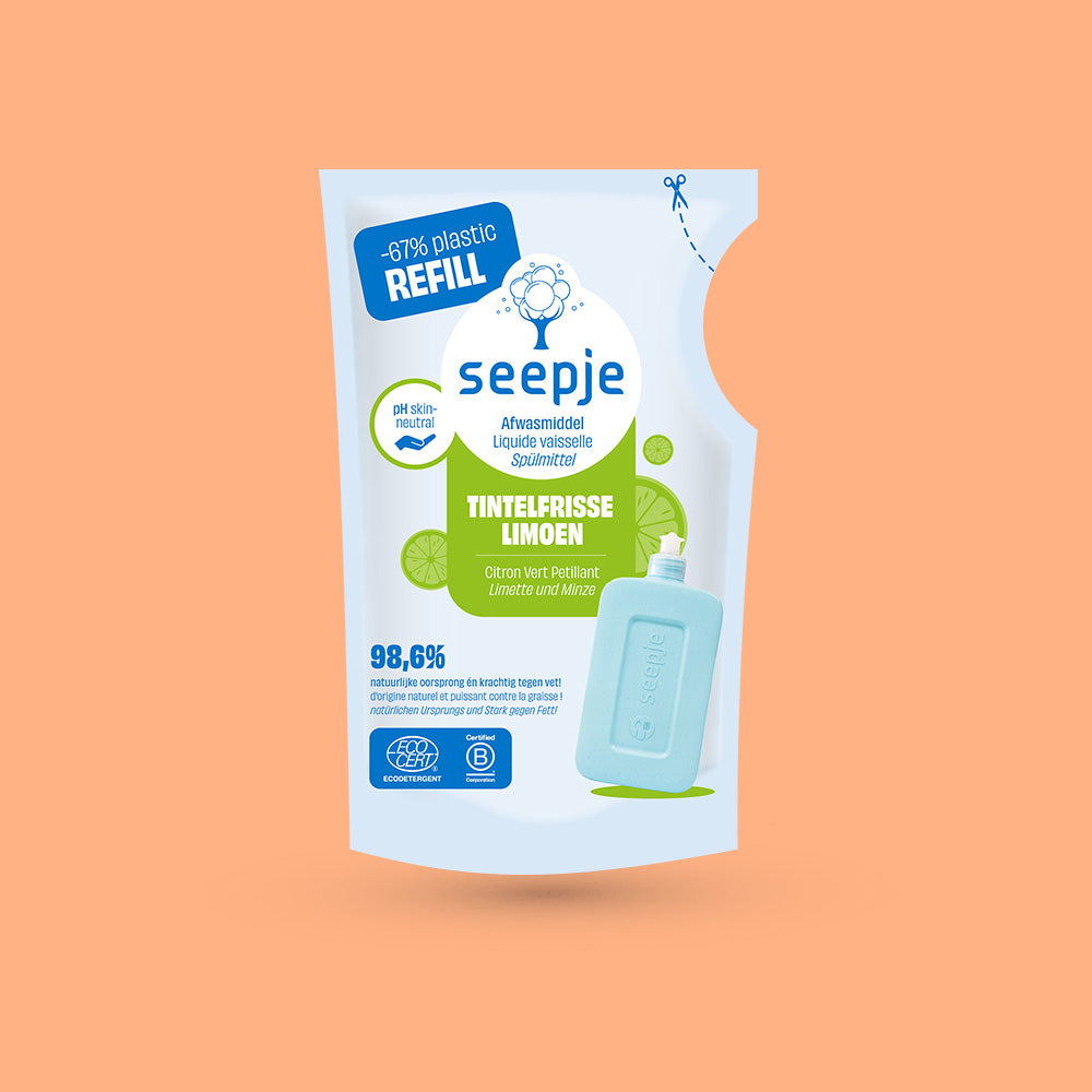 Afwasmiddel Tintelfrisse Limoen navulling