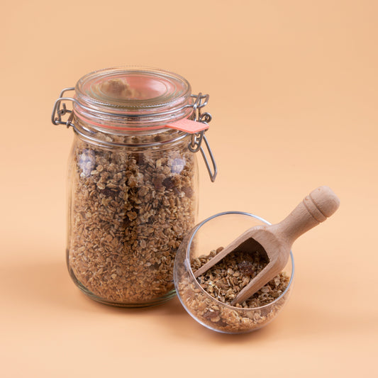 Bio krokante muesli, rozijnen