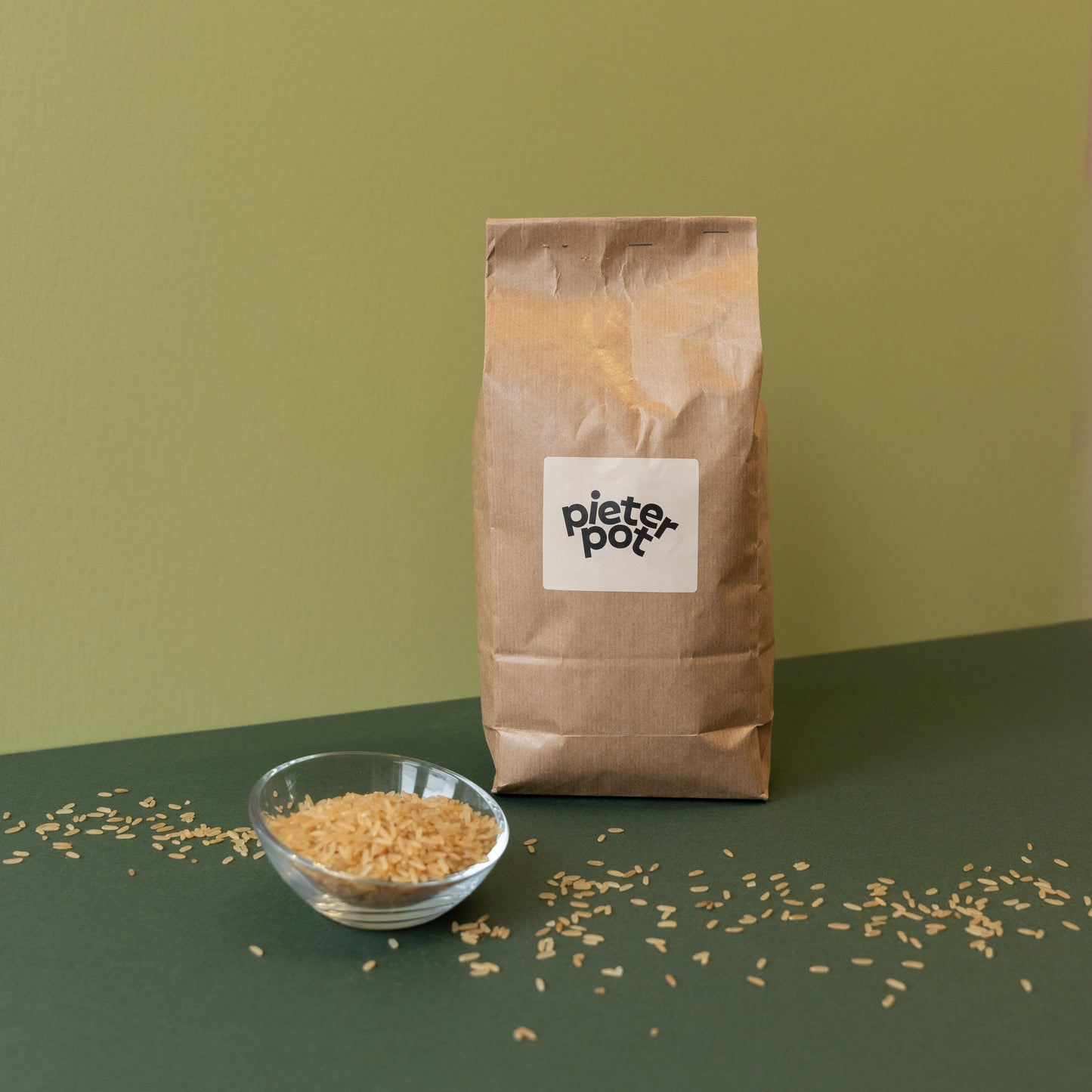 Bio zilvervliesrijst - navulzak