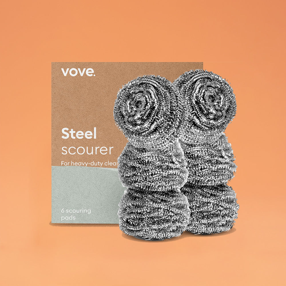 Stalen Schuursponzen - 6 stuks