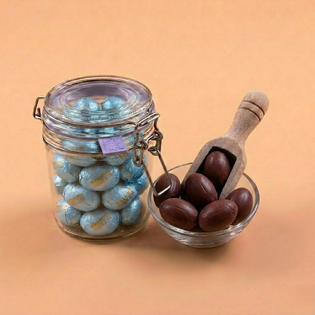 Verpieter me niet, Tony's Paaseitjes Donkere melkchocolade