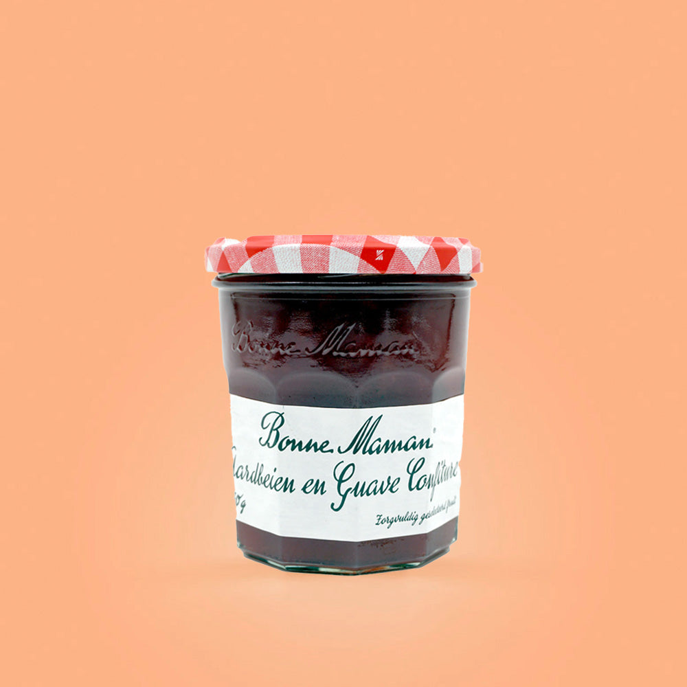 Verpieter me niet - Bonne Maman Aardbeien Guave jam