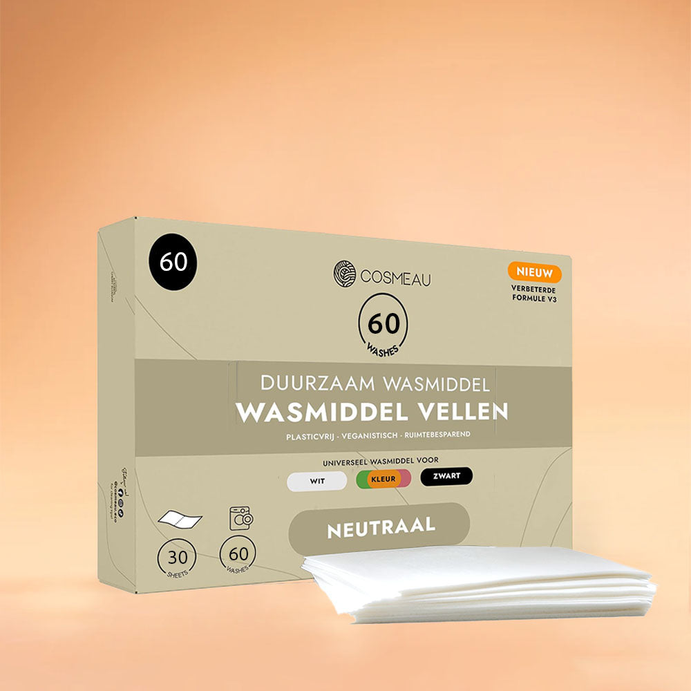 Wasstrips, gekleurde/bonte was (geurloos) 60 wasjes