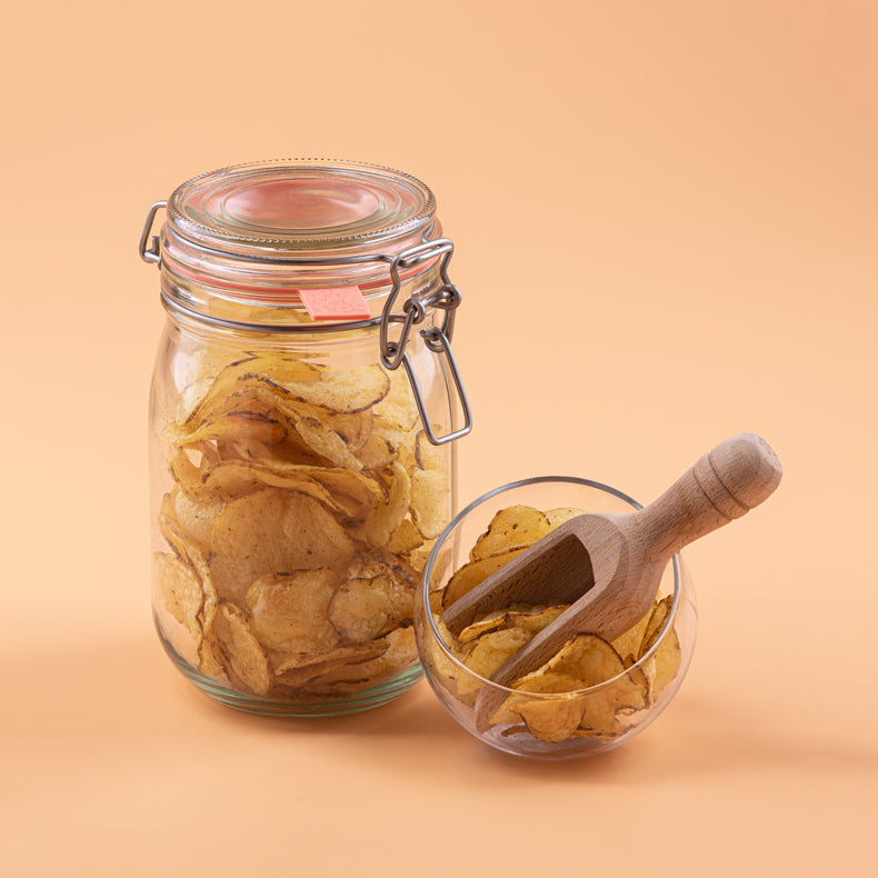 Ambachtelijke chips, zeezout