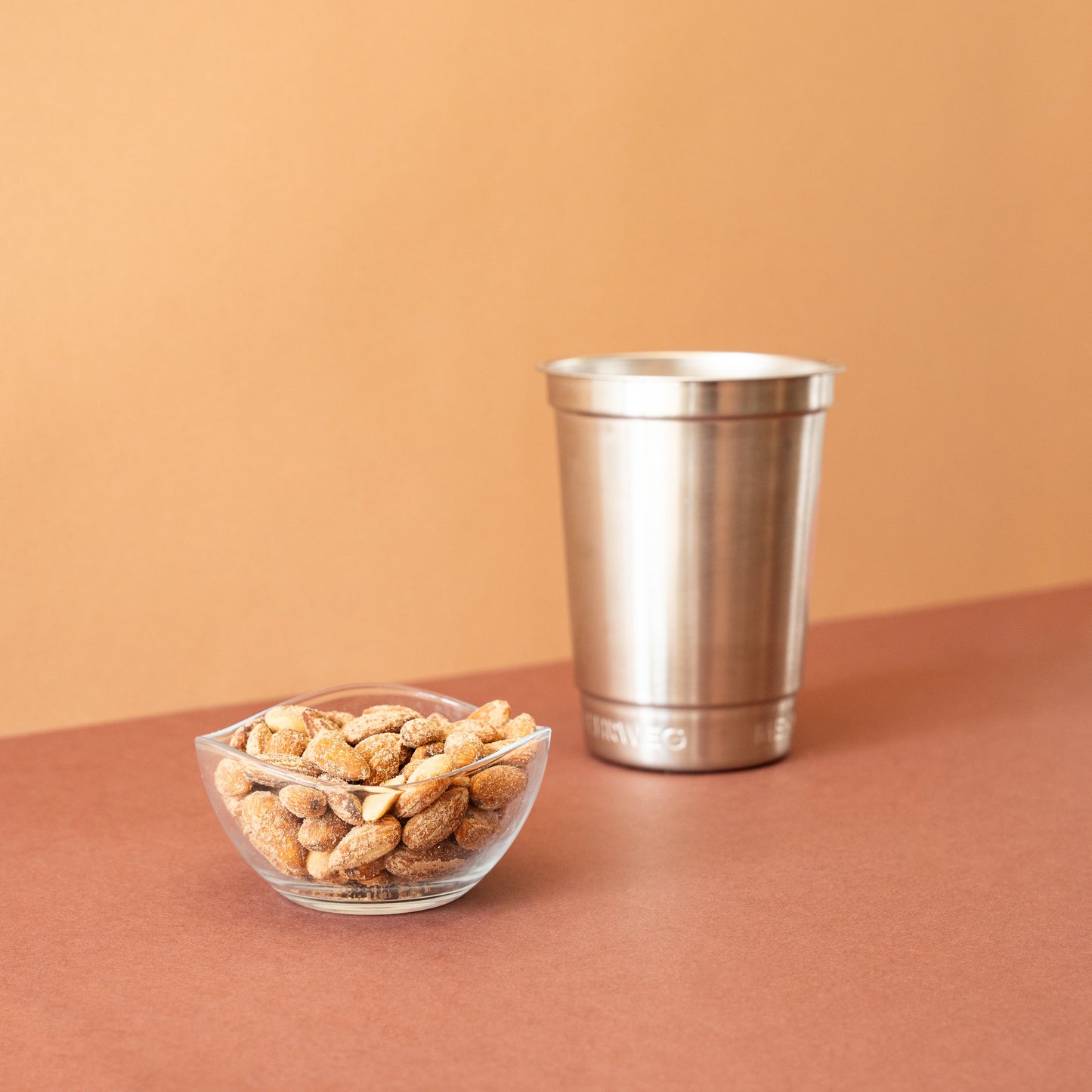 Amandelen, gerookt en gezouten - navulpot