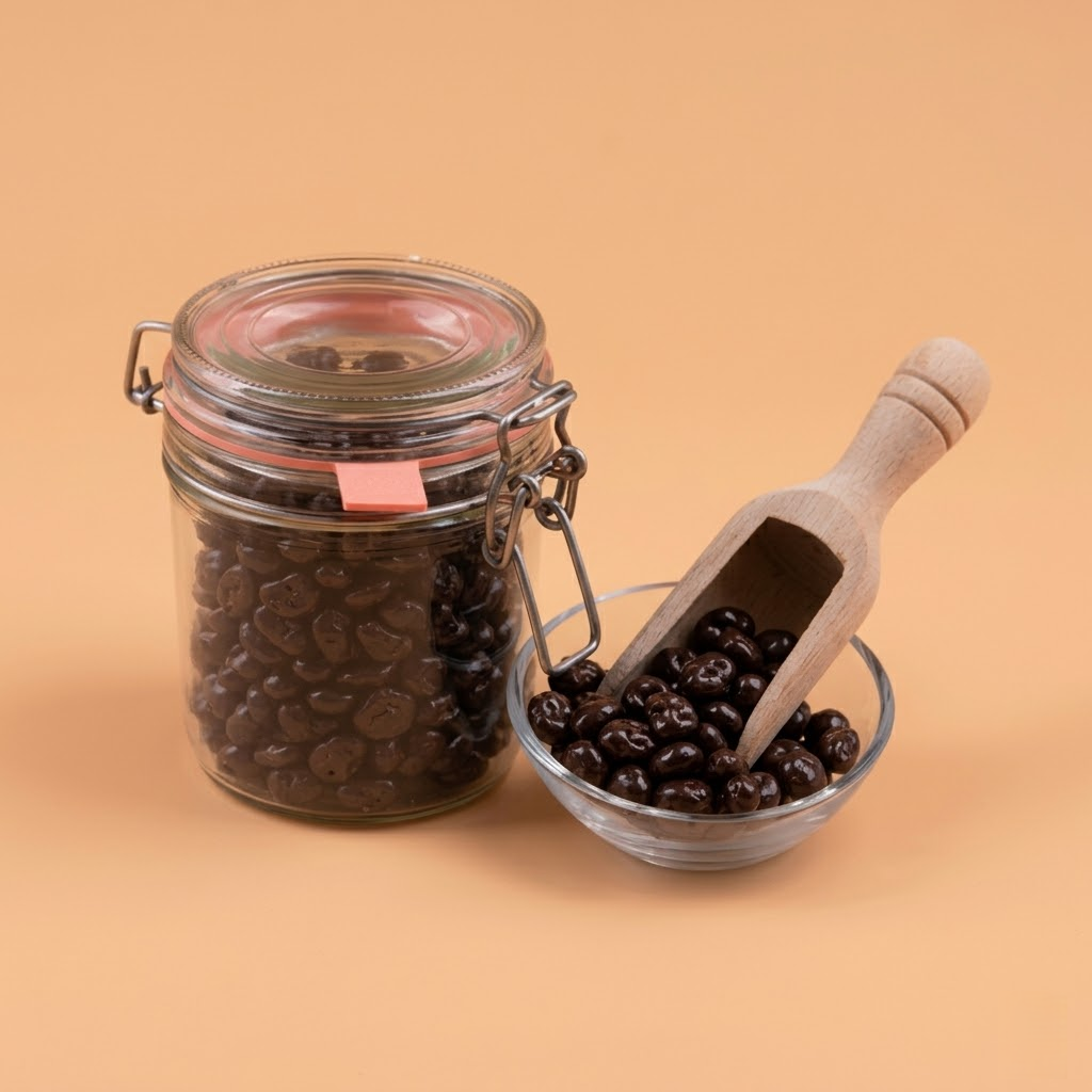 Chocolade rozijnen puur