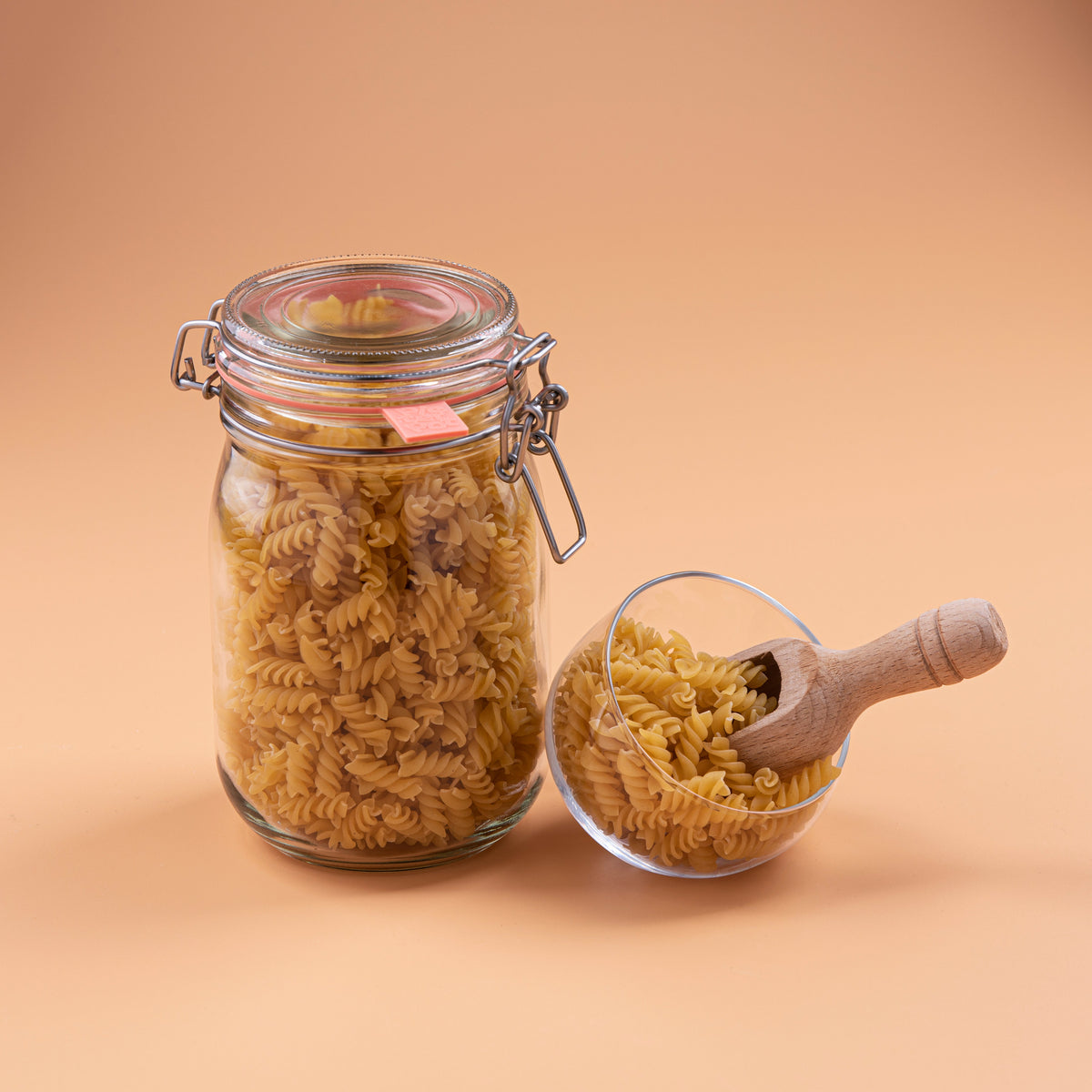 Bio fusilli, wit