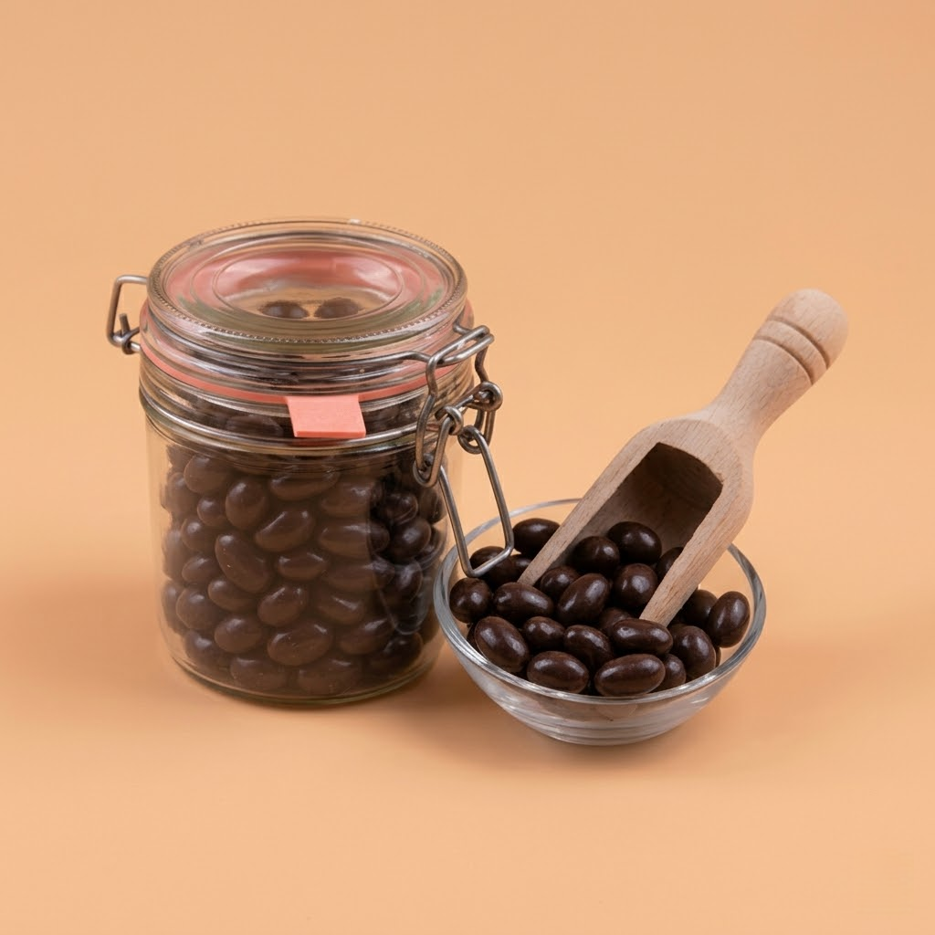 Chocolade pinda's puur