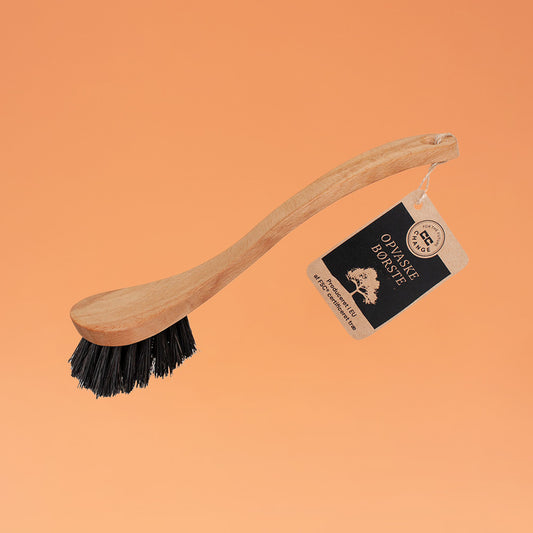 Afwasborstel FSC met gebogen steel zacht