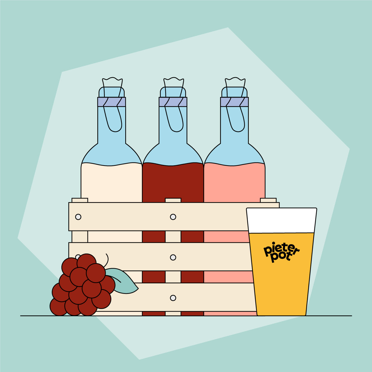 U. Bier & wijn