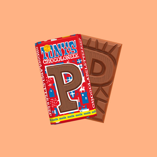 Melkchocolade letterreep U