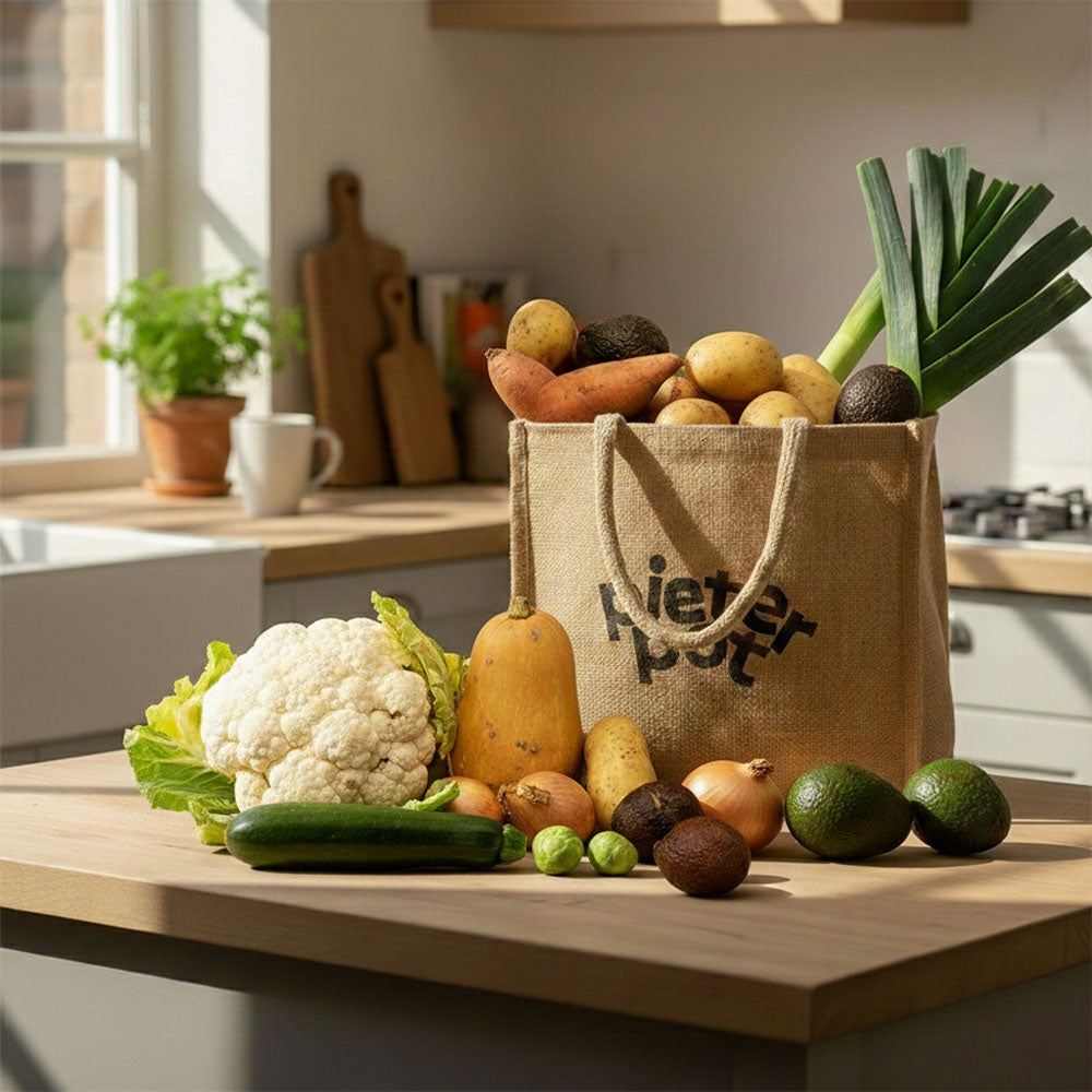 Groentetas (bezorgd op wo & do)