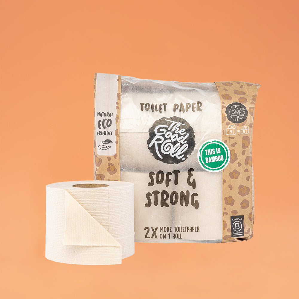 Verpieter met niet, Toiletpapier 4 stuks, bamboe