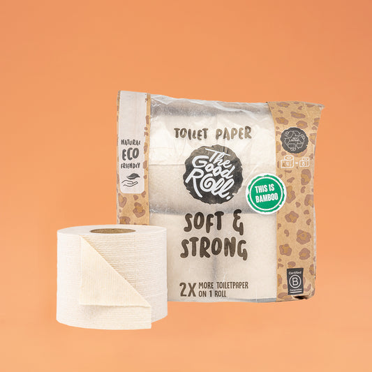 Verpieter met niet, Toiletpapier 4 stuks, bamboe