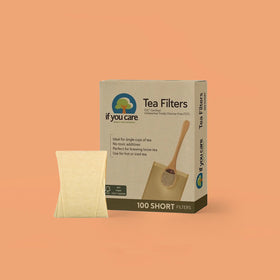 Thee filters voor losse thee, short (100st)