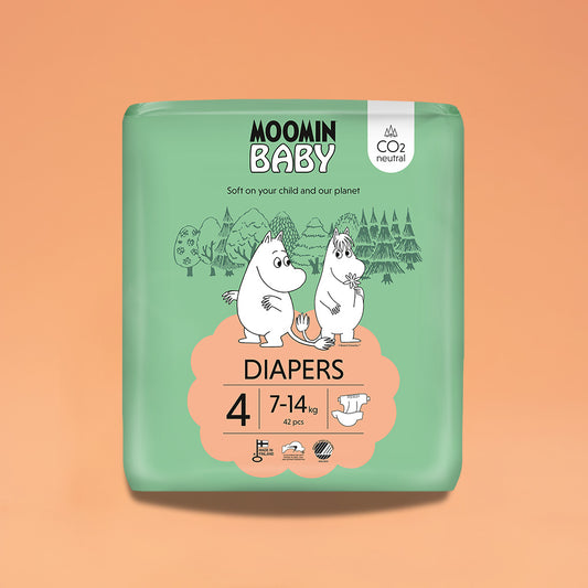 Moomin Baby luiers maat 4 (7-14 kg)