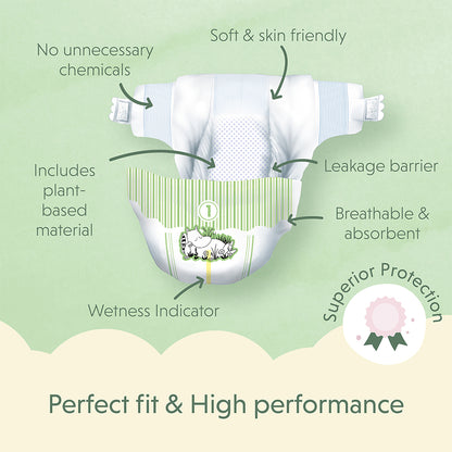 Moomin Baby luiers maat 1 (2-5 kg)