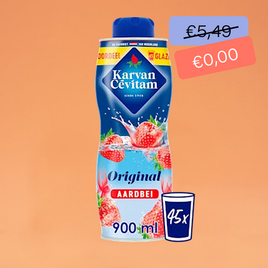 Verpieter me niet - Karvan Cevitam aardbei XL (900ml)