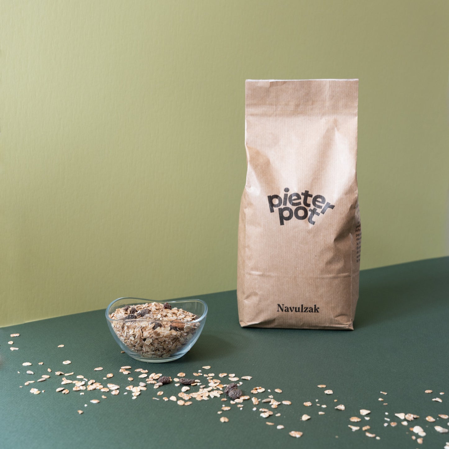 Bio muesli, naturel - navulzak