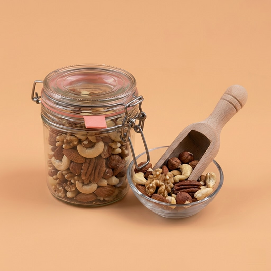 Bio luxe notenmix, geroosterd en gezouten