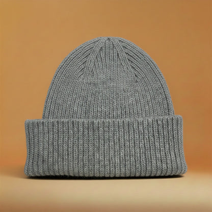 Muts van Merino- en Alpacawol, lichtgrijs