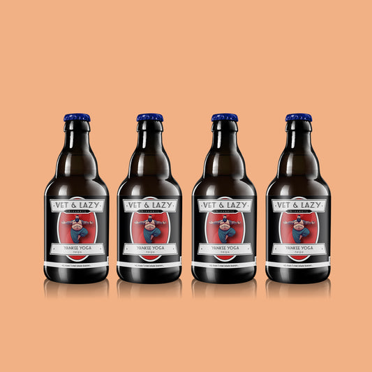 Yankee yoga bier 4-pack