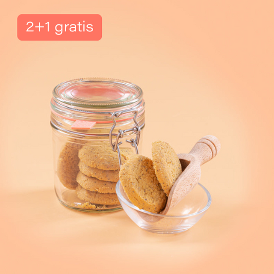 Bio maanzaad citroen koekjes