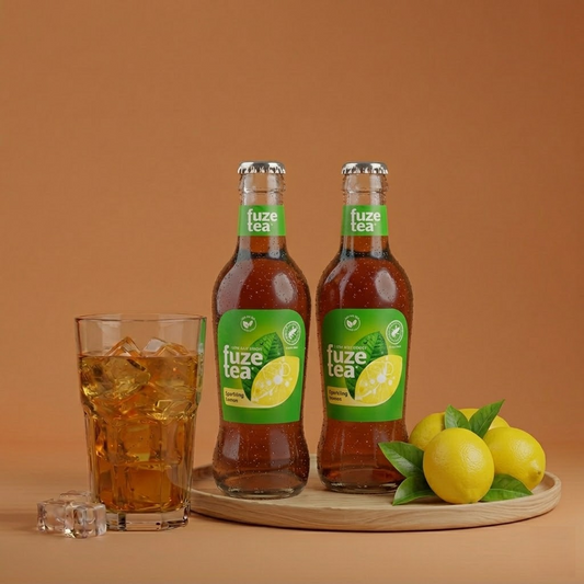 Fuze Tea Sparkling Lemon 200ml 2-pack