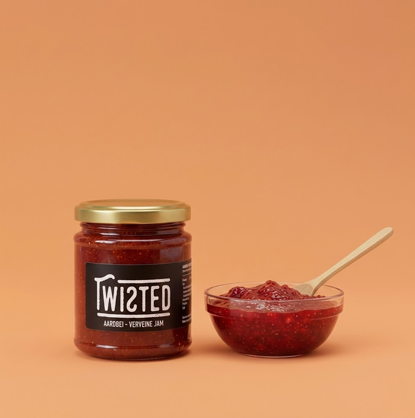 Jam, Aardbei-verveine