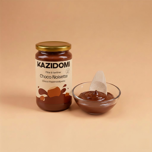Bio Chocolade Hazelnootpasta