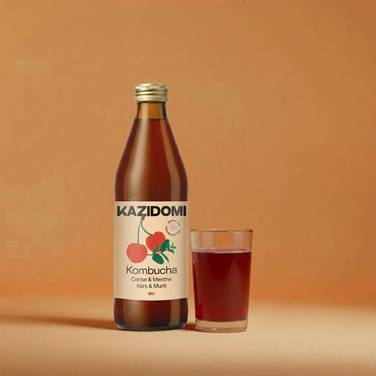 Bio Kombucha Kers & Munt