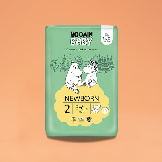 Moomin Baby luiers maat 2 (3-6 kg)