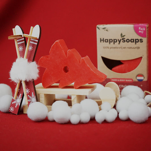 Cherry Christmas Body Wash Bar