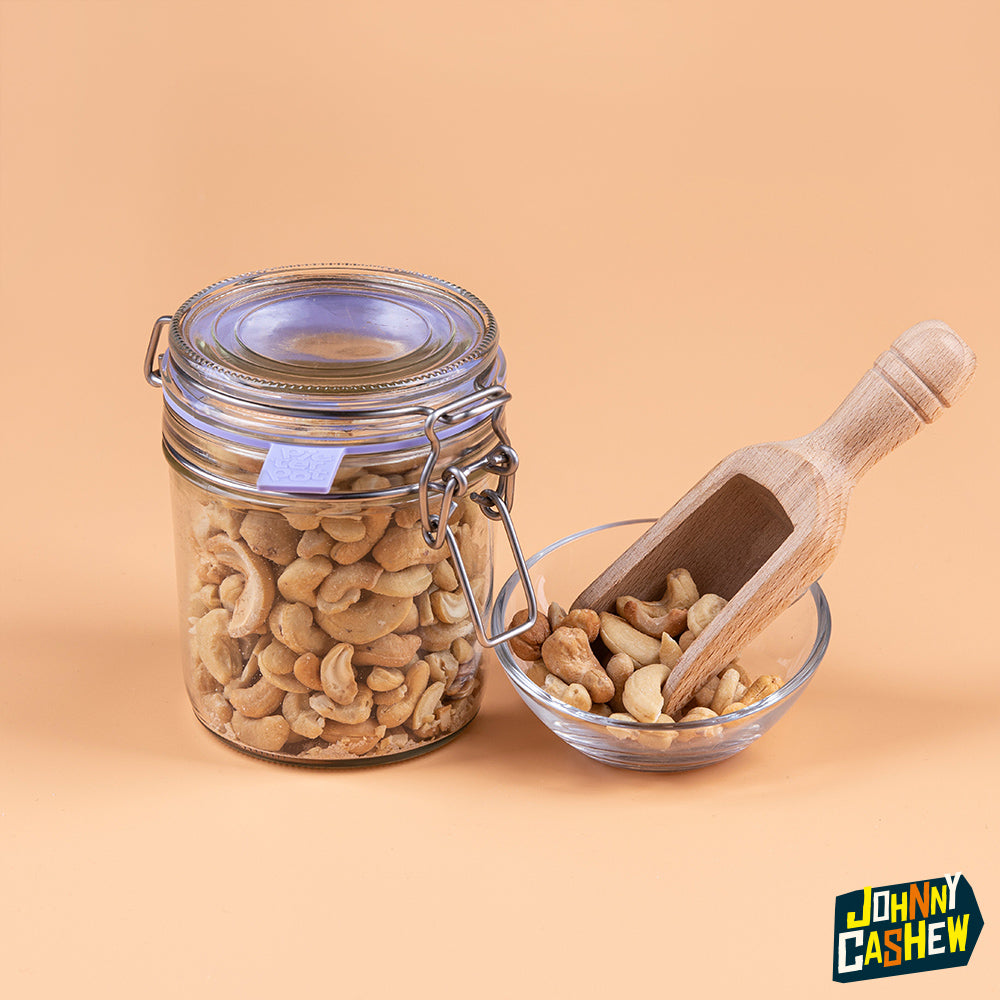 Cashewnoten, gebrand en gezouten