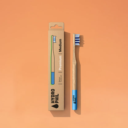 Premium Tandenborstel van bamboe, Medium