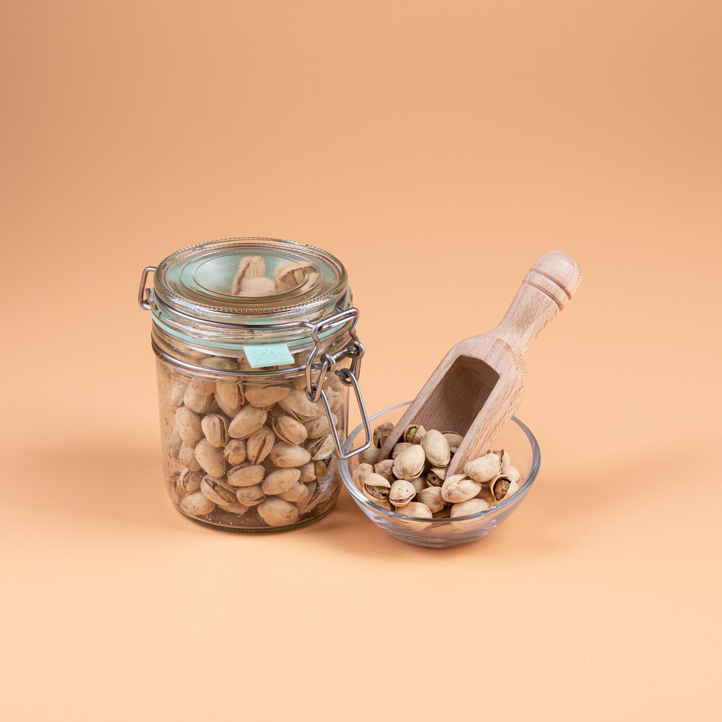 Pistachenoten, geroosterd en gezouten