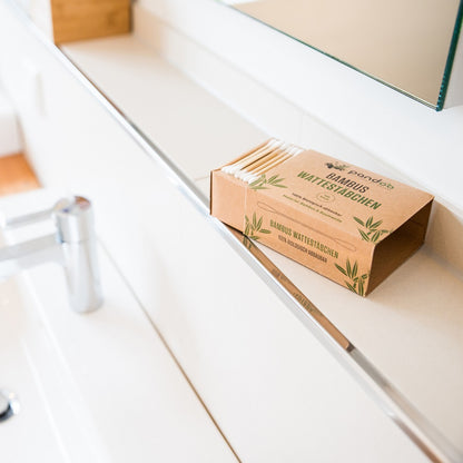 Bamboe wattenstaafjes 200 stuks