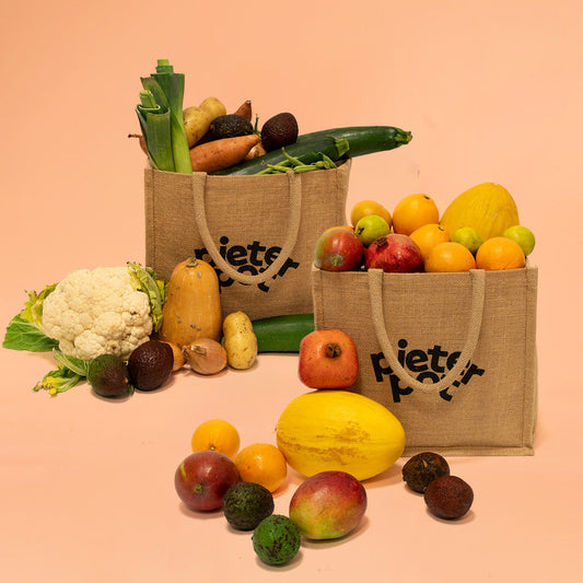 Groentetas & fruittas (bezorgd op wo & do)