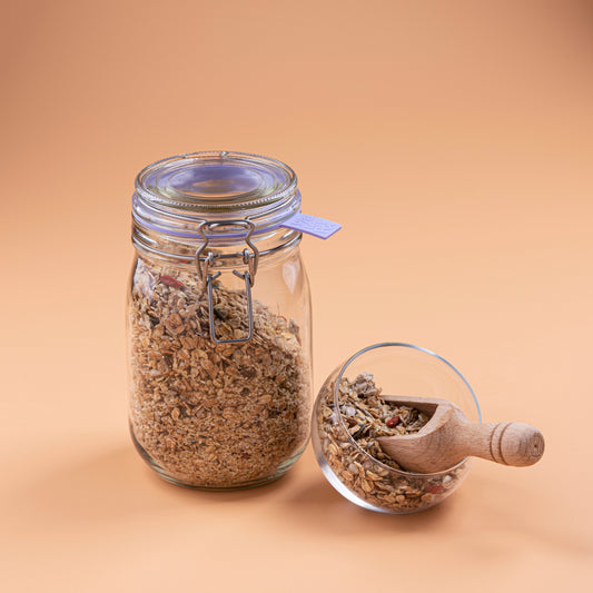 Bio granola, superfoods