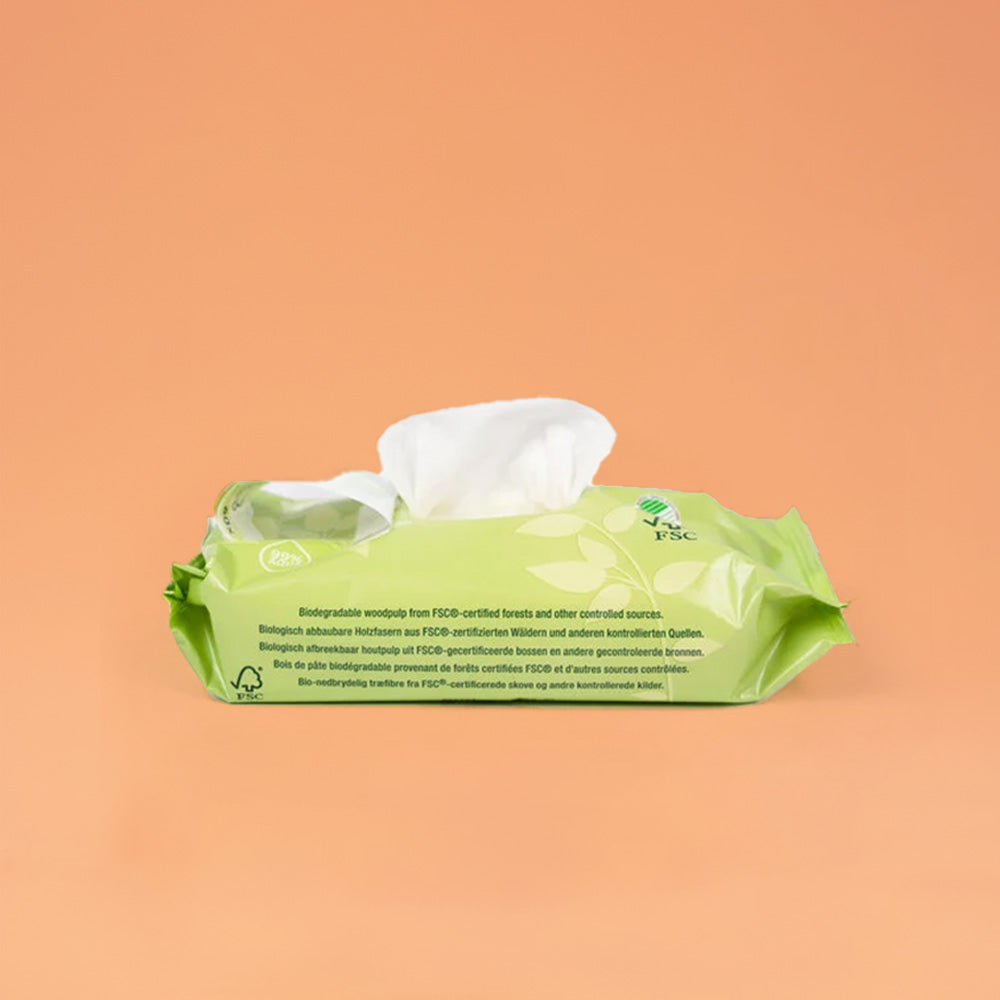 Baby Aqua Wipes/ billendoekjes, 60 stuks