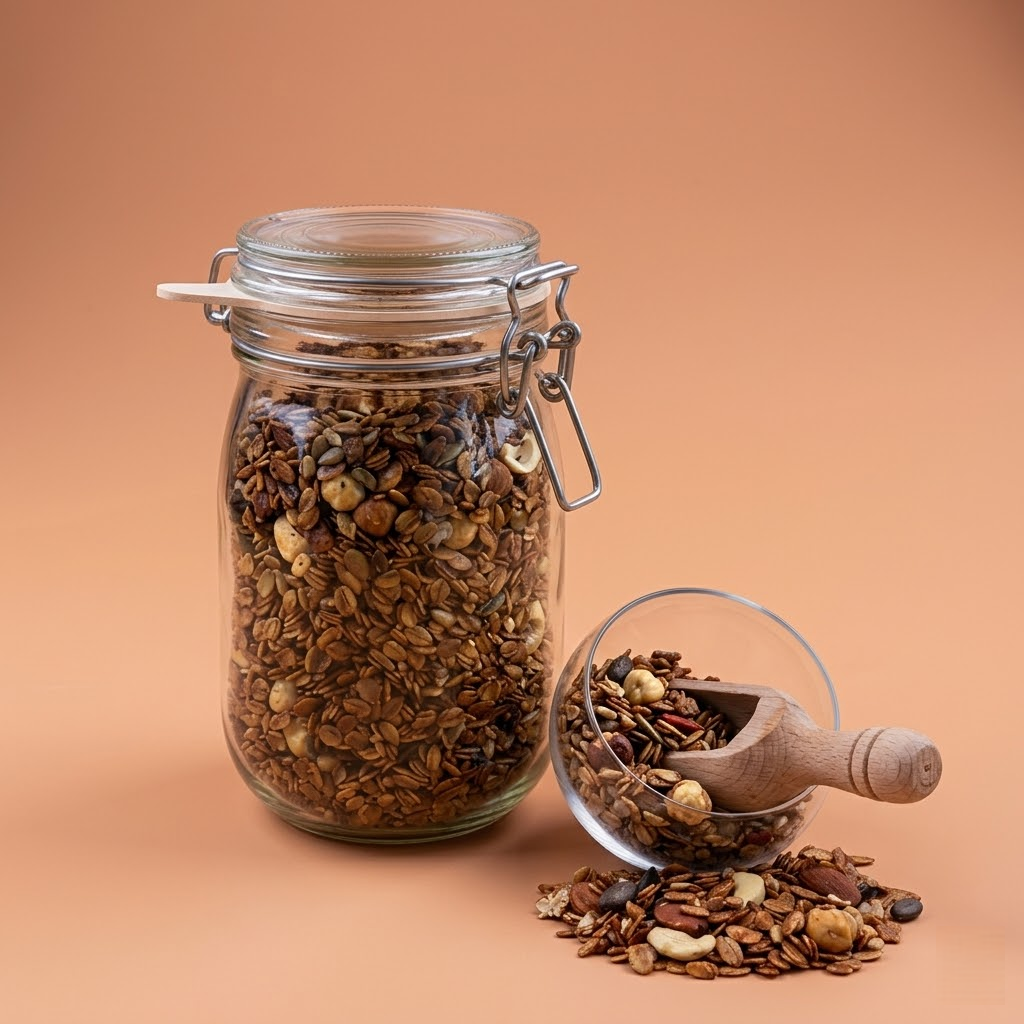 Bio granola suikerarm