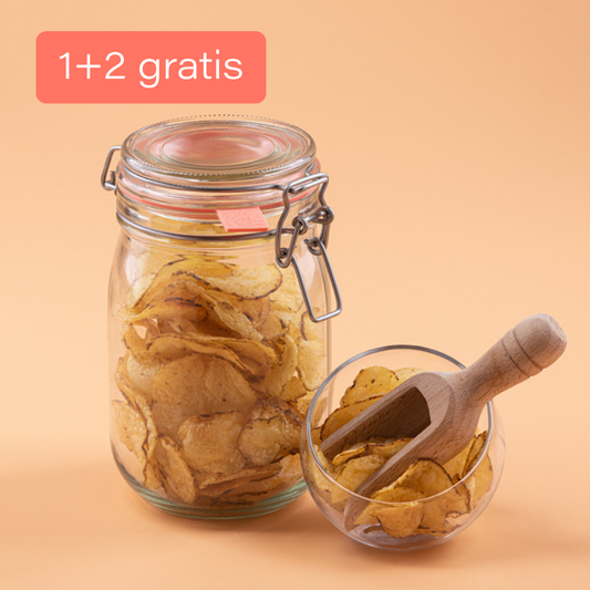 Ambachtelijke chips, zeezout