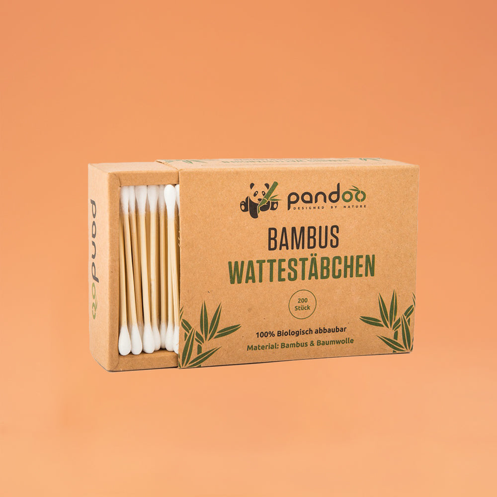 Bamboe wattenstaafjes 200 stuks